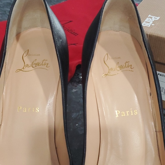 Christian Louboutin Black Predu Patnappapu Pumps - Picture 10 of 15